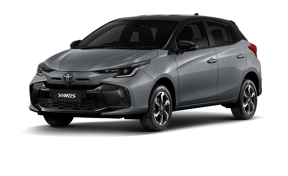 YARIS_Cement Gray Metallic / Black Roof